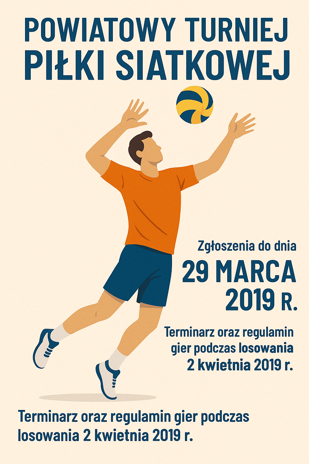 Powiatowy Turniej Piłki Siatkowej