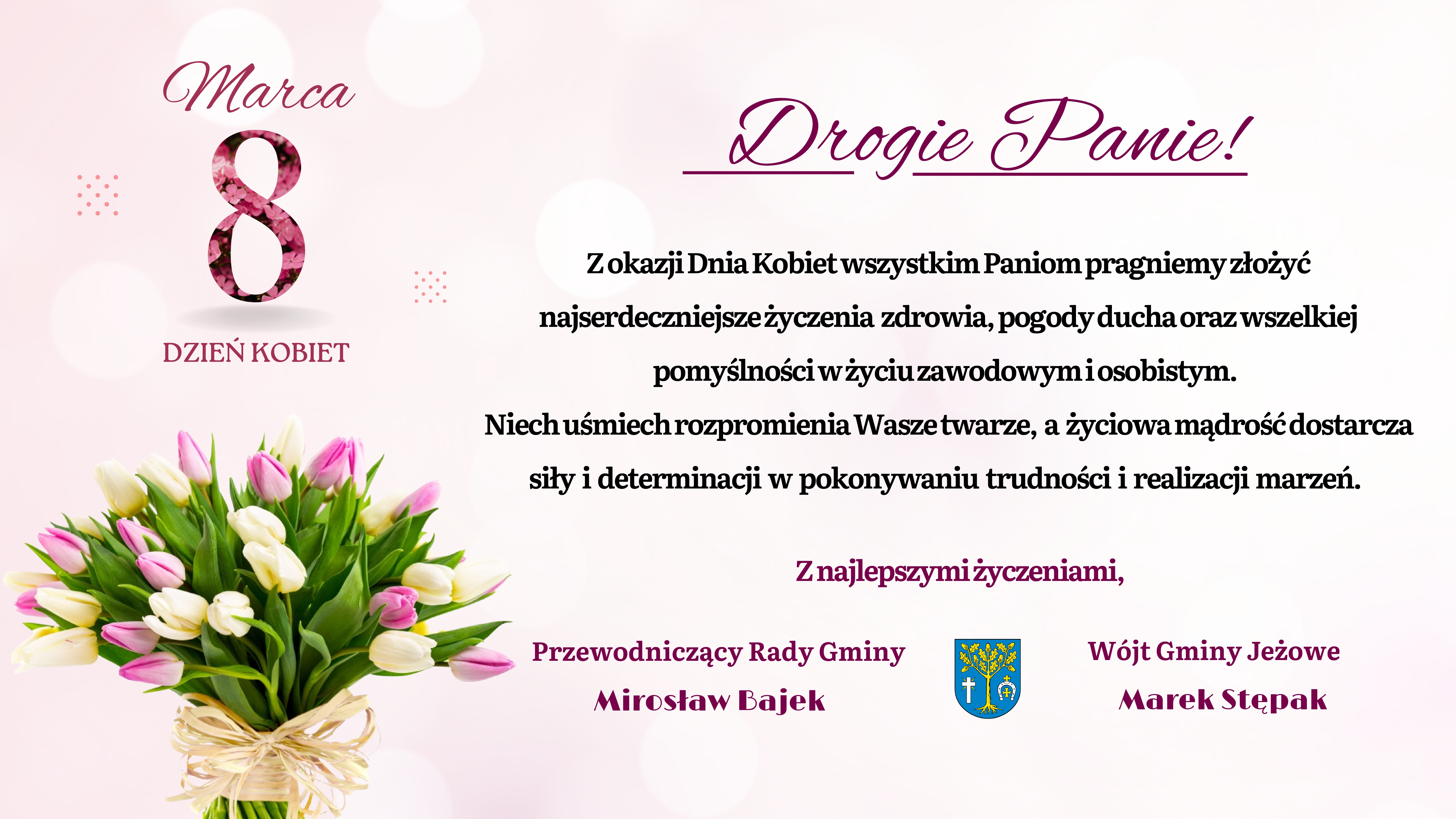 Życzenia z okazji Dnia Kobiet