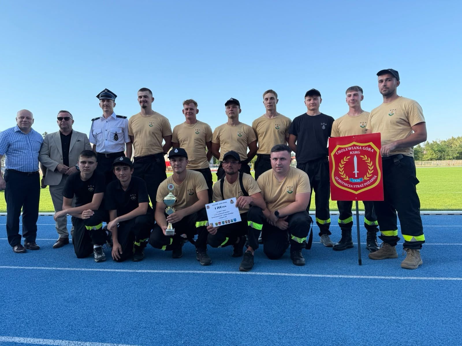 OSP Cholewiana Góra z I miejscem w XIII Powiatowych Zawodach Sportowo-Pożarniczych! 