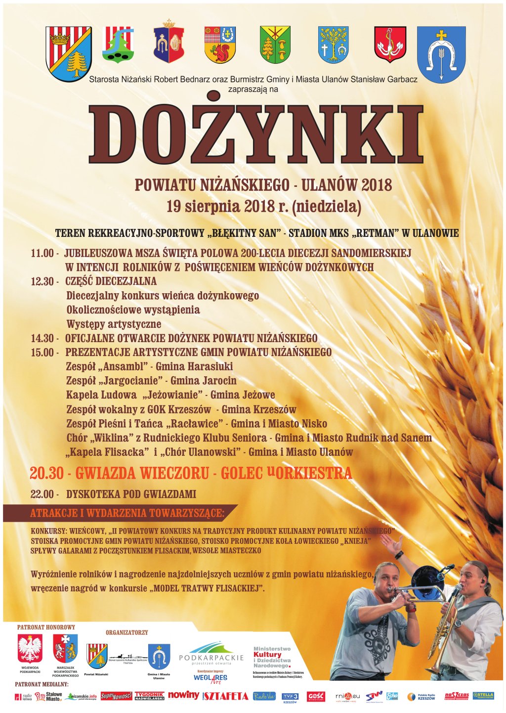 Plakat Dozynki 2018