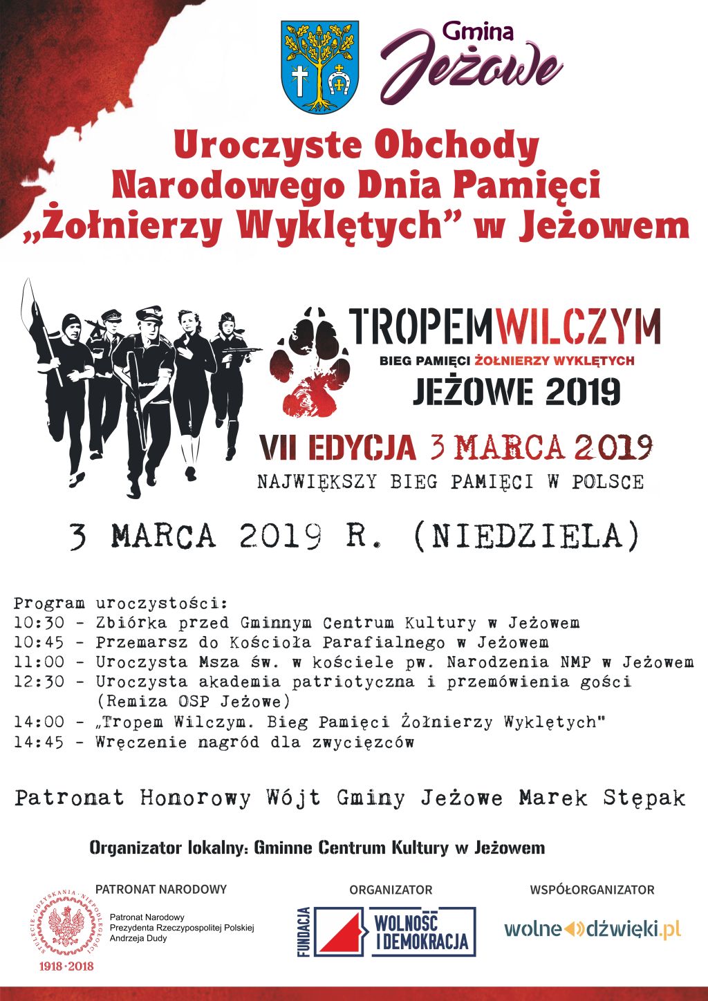 dzien pamieci zolnierzy wykletych jezowe