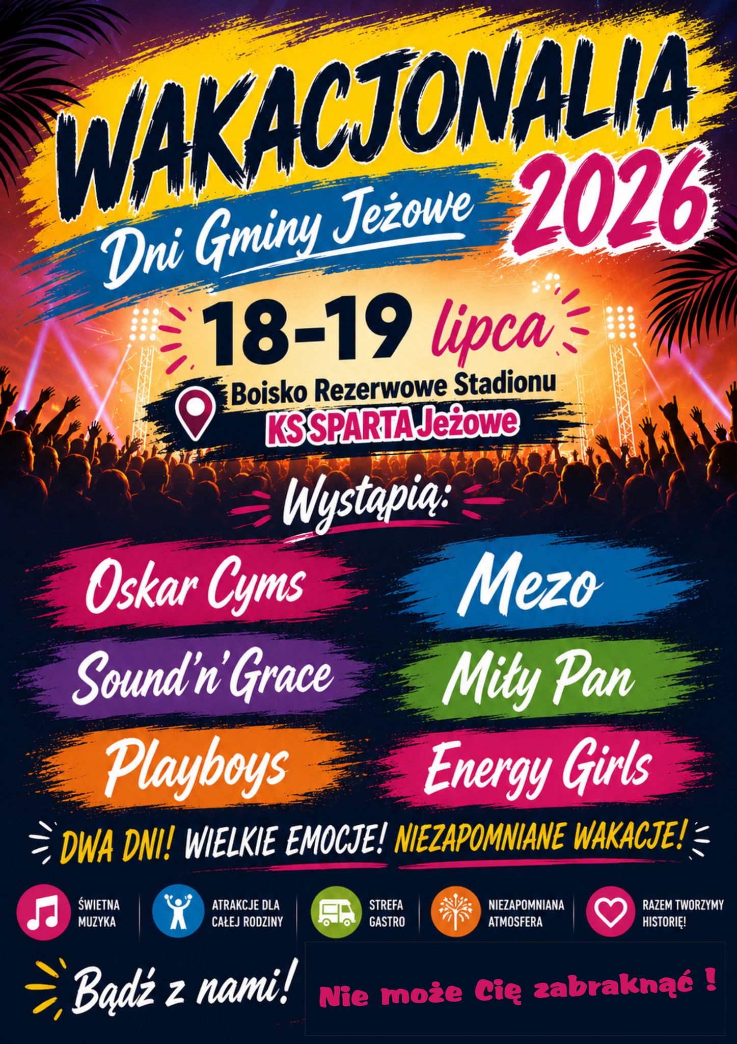  Wakacjonalia 2026 zbliżają się wielkimi krokami! 