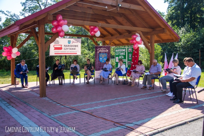 Narodowe czytanie w naszej gminie