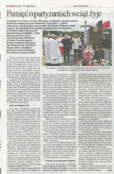 Pamięć o partyzantach wciąż żyje