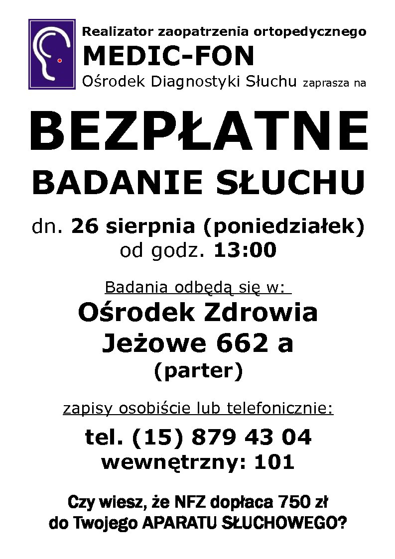 Bezpłatna mammografia