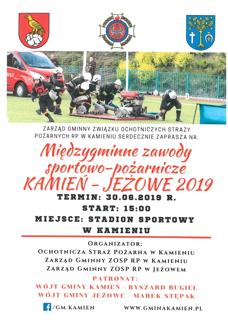 Zawody Strażackie - zaproszenie