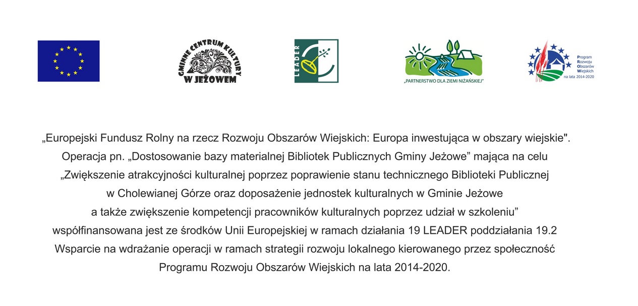 „Dostosowanie bazy materialnej Bibliotek Publicznych Gminy Jeżowe” - zakończenie projektu