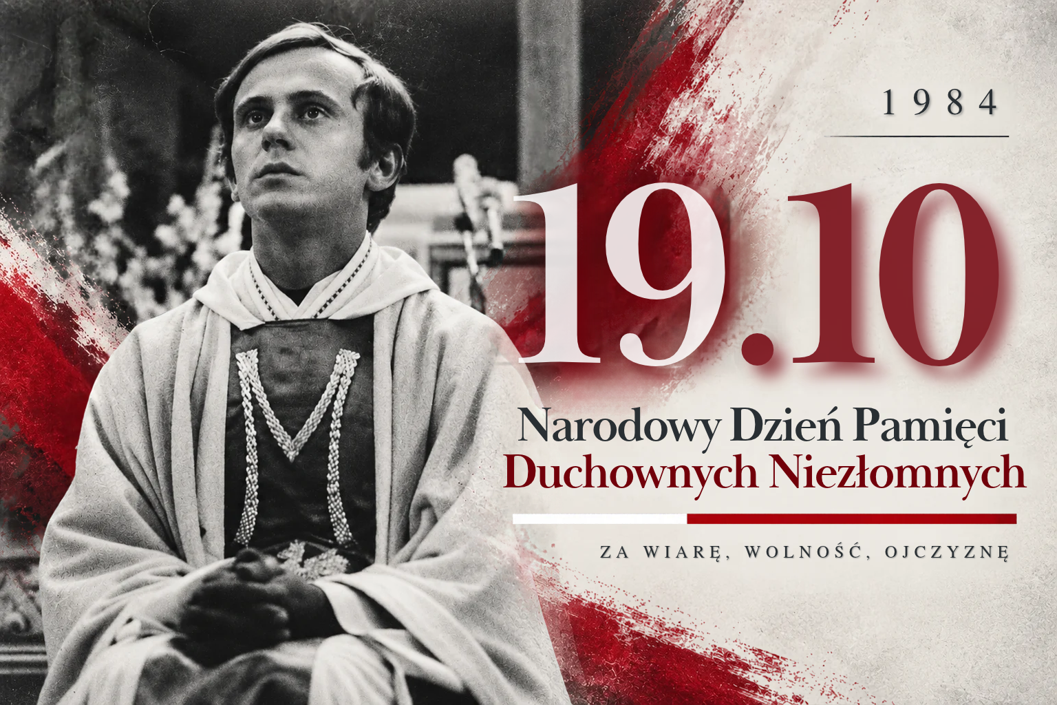 19 października obchodzimy Narodowy Dzień Pamięci Duchownych Niezłomnych