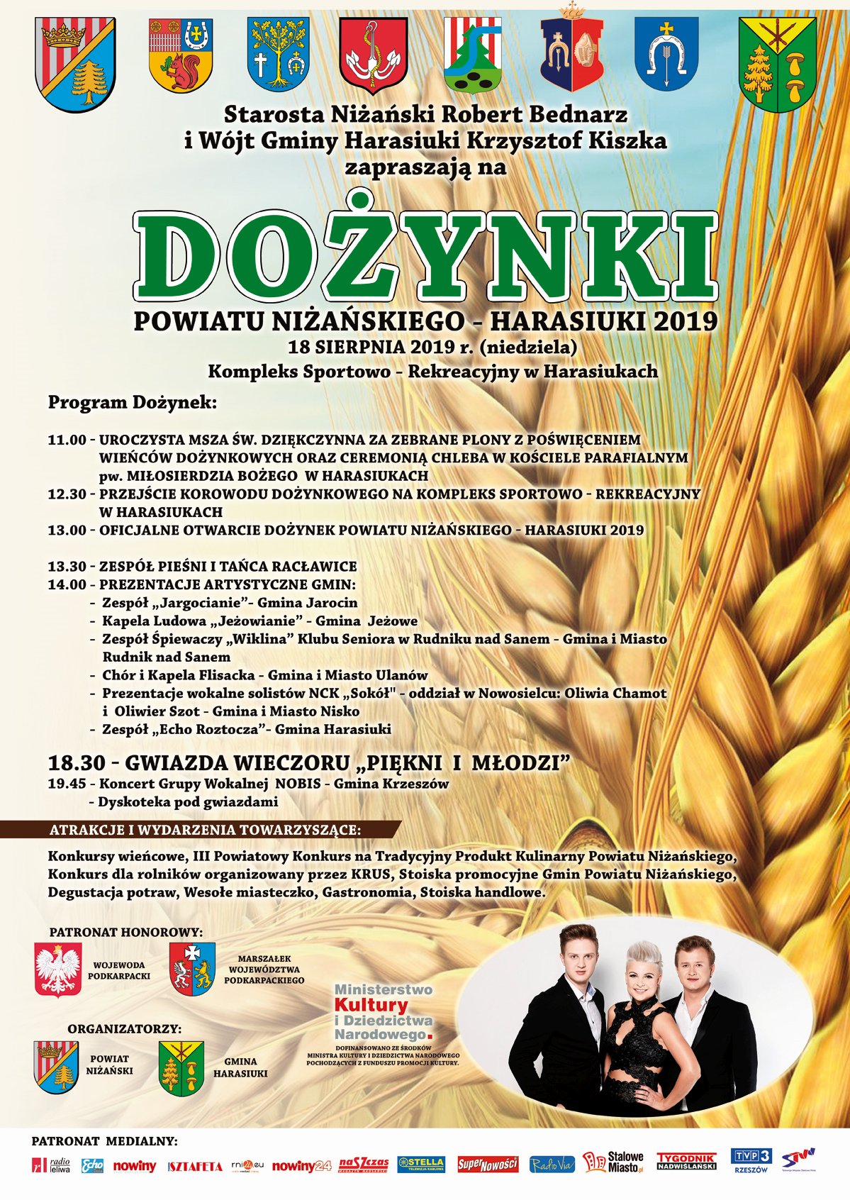 Dożynki Powiatu Niżańskiego – HARASIUKI 2019