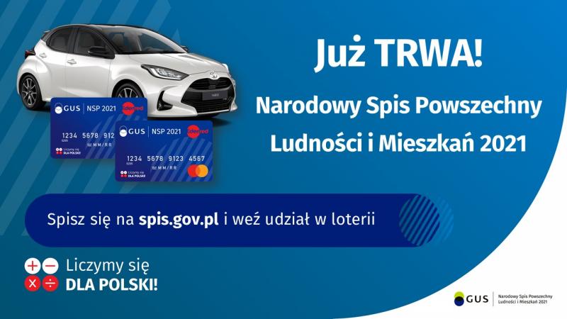 Loteria Narodowego Spisu Powszechnego Ludności i Mieszkań 2021