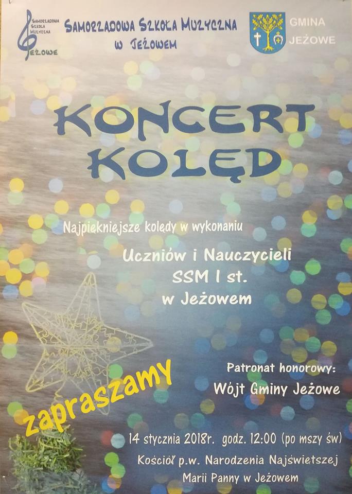Koncert SSM - zaproszenie