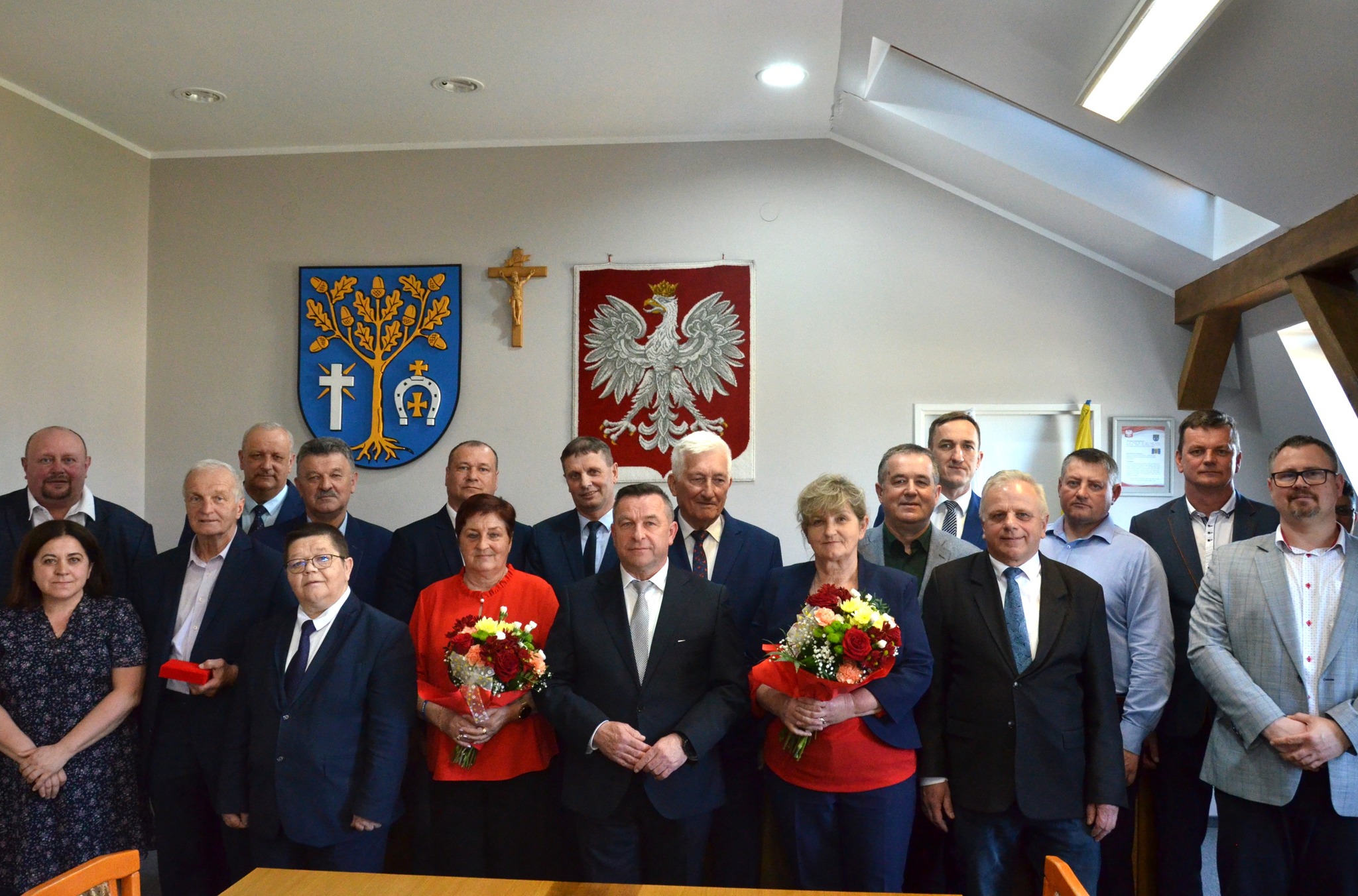 Ostatnia sesja Rady Gminy Jeżowe z udziałem radnych kadencji 2018-2024