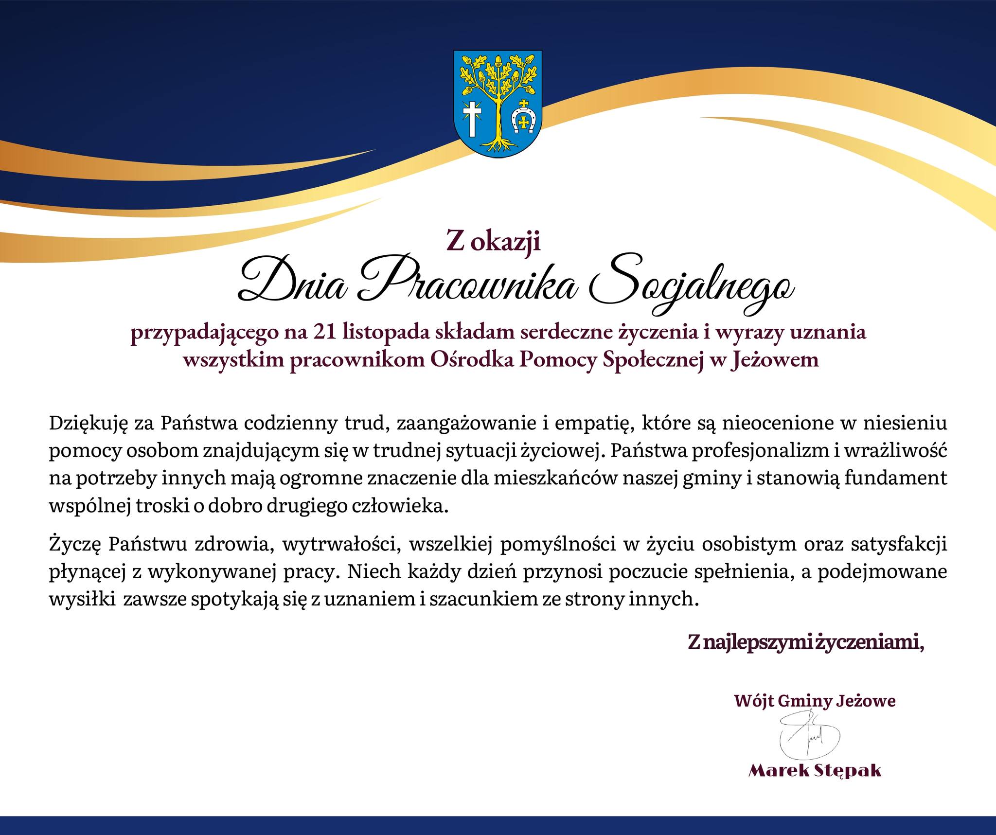 Dzień Pracownika Socjalnego