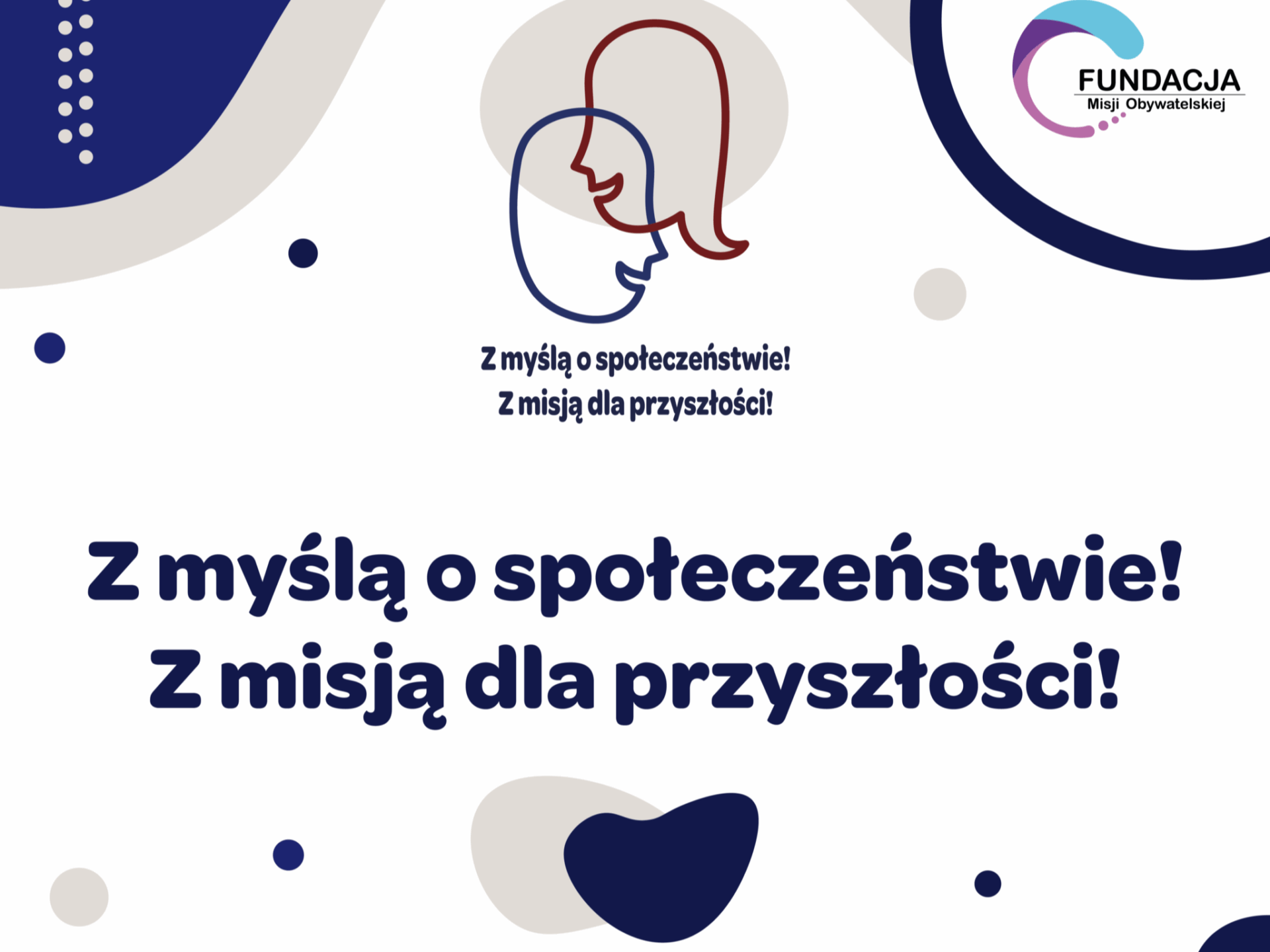 Spotkanie informacyjno - szkoleniowe w ramach projektu „Z myślą o społeczeństwie! Z misją dla przyszłości!”