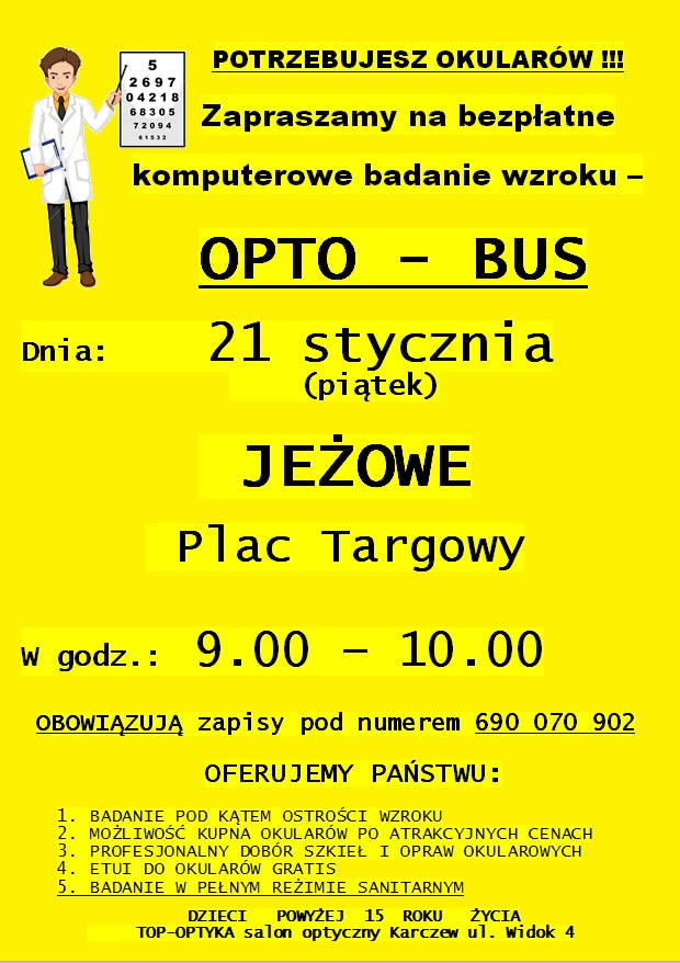 Darmowe badanie wzroku