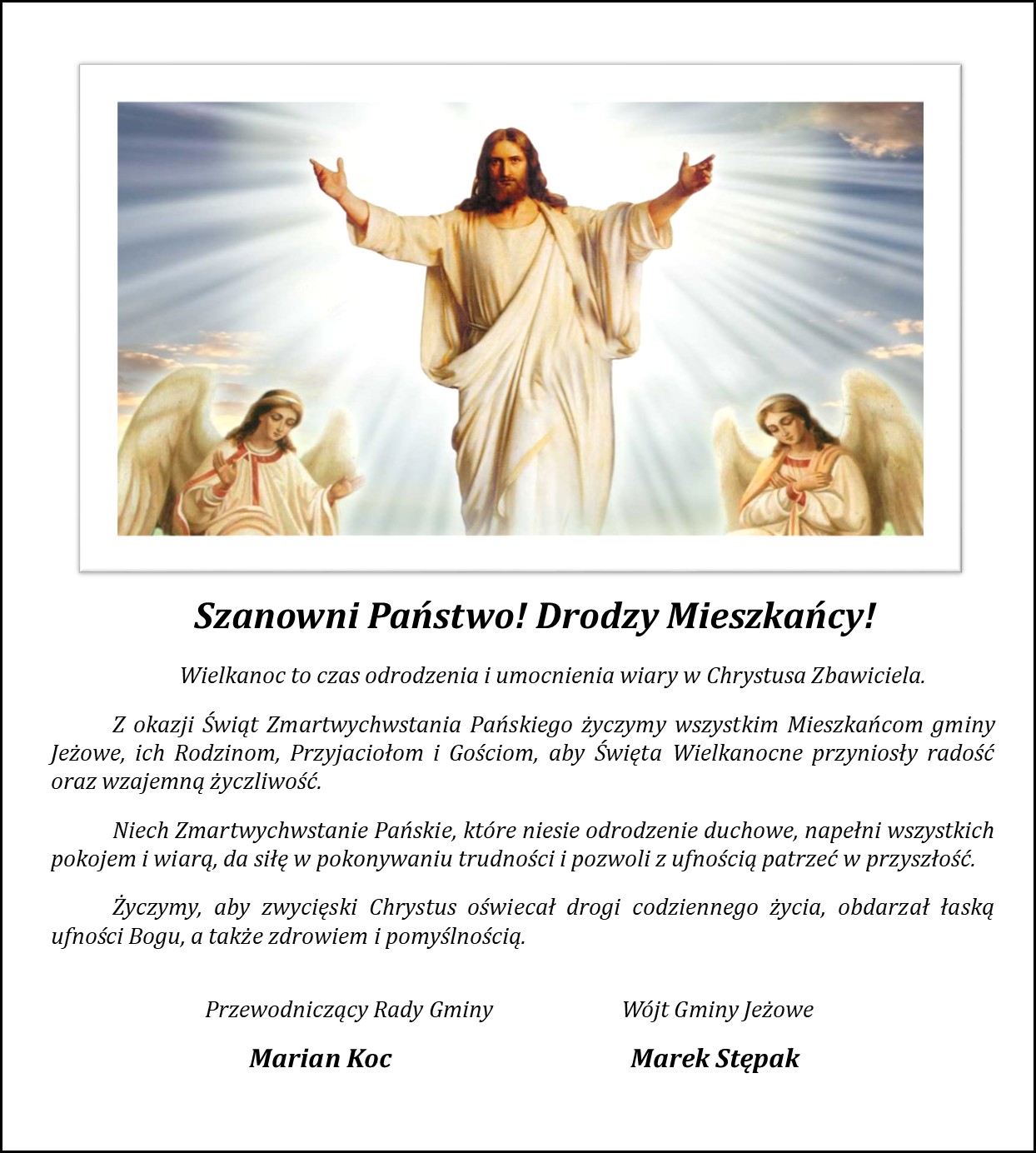 Życzenia Wielkanocne