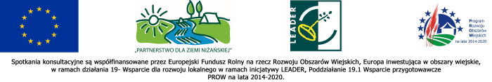 Lokalna Grupa Działania Stowarzyszenie „Partnerstwo dla Ziemi Niżańskiej" zaprasza wszystkie osoby aktywne społecznie na bezpłatne szkolenia realizowane przez Niżański Uniwersytet Ludowy