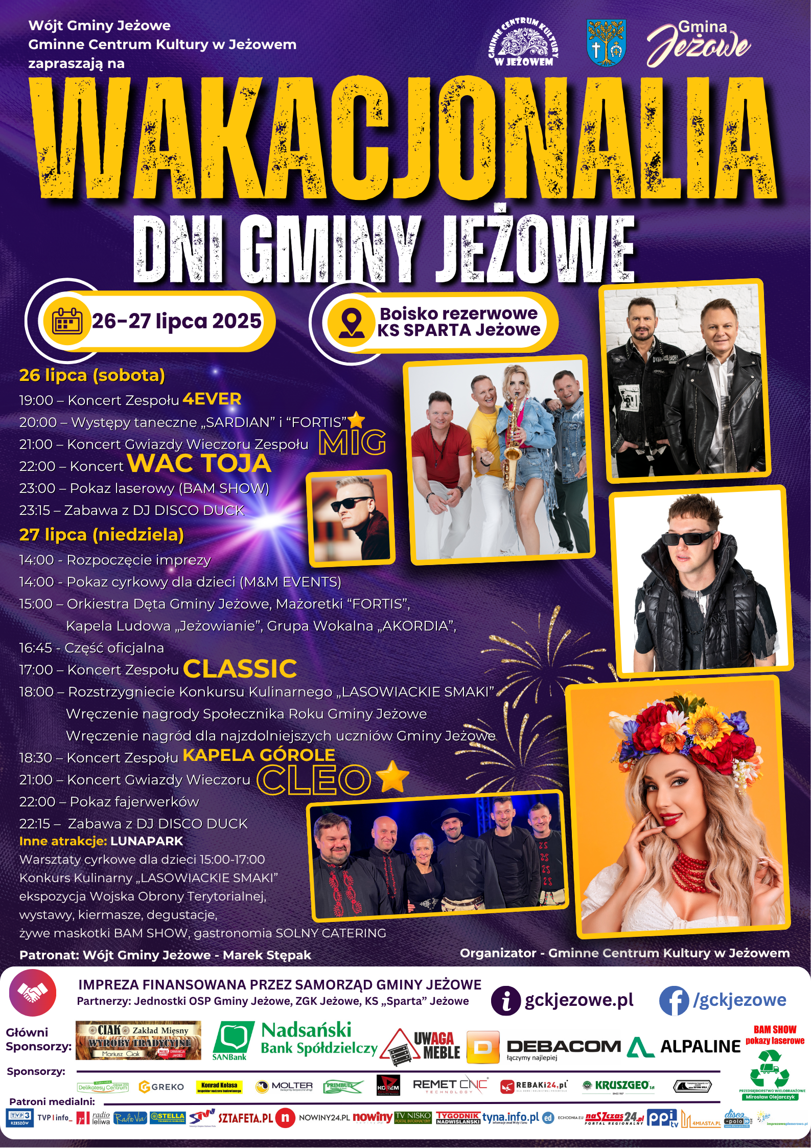 𝗪𝗔𝗞𝗔𝗖𝗝𝗢𝗡𝗔𝗟𝗜𝗔 – DNI GMINY JEŻOWE 2025