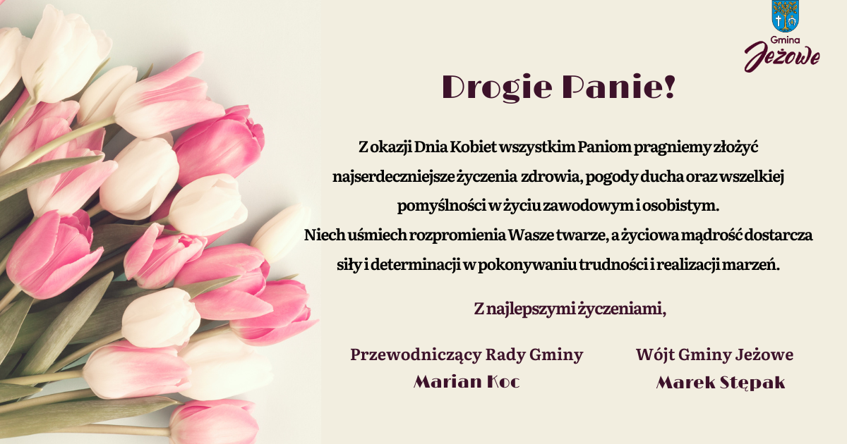Życzenia z okazji Dnia Kobiet